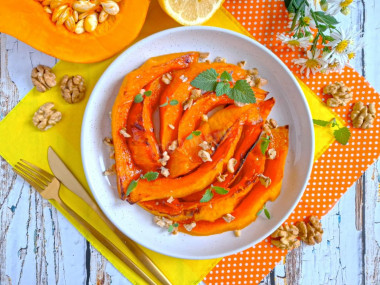 Тыква в аэрогриле