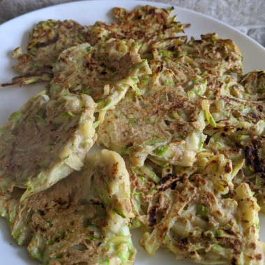 Кабачково-картофельные оладьи