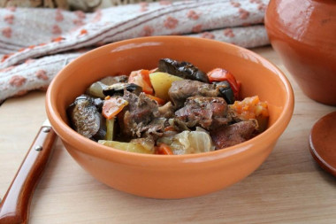 Чанахи со свининой