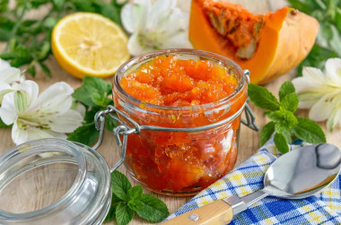 Варенье из тыквы апельсинов и лимонов на зиму
