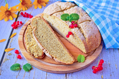Хлеб с овсяной мукой