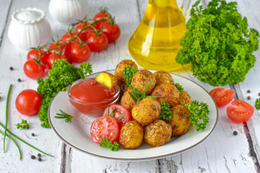 Беби картофель в аэрогриле