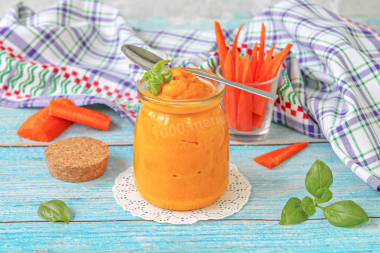 Морковное пюре рецепт