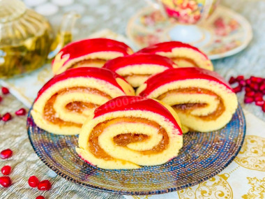 Рулет с сухим молоком