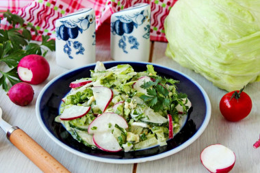 Салат весенний классический