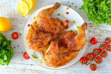 Цыпленок табака в аэрогриле