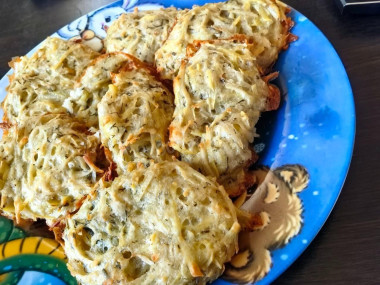 Драники картофельные ПП, запеченные