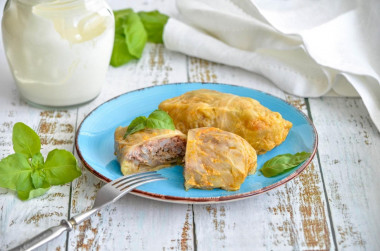 Голубцы из молодой капусты