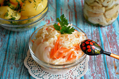 Квашеная капуста без уксуса