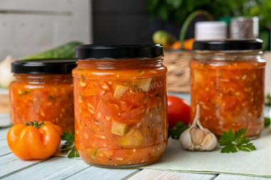 Юрча из кабачков в мультиварке на зиму