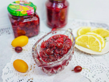 Варенье из крыжовника с лимоном на зиму