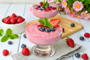 Ягодный мусс