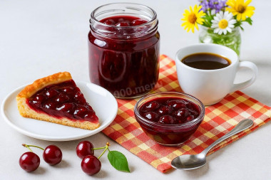 Вишневое варенье из вишни без косточек на зиму