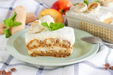 Кокосовое тирамису с маскарпоне