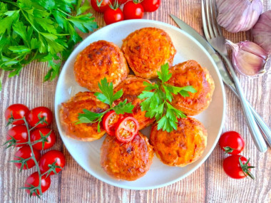 Тефтели в аэрогриле в сметанно томатном соусе