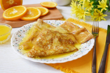 Блинчики Креп Сюзетт