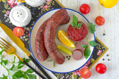 Колбаски в аэрогриле