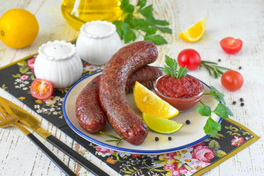 Колбаски в аэрогриле