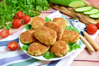 Котлеты из сала