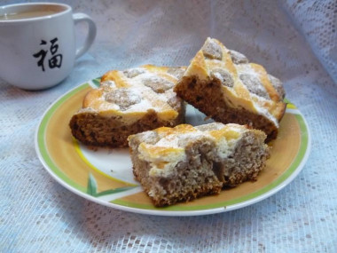 Ореховый пирог стеганое одеяло