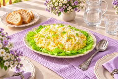 Салат Невеста с курицей