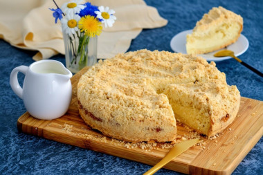 Королевская ватрушка с творогом в духовке классическая