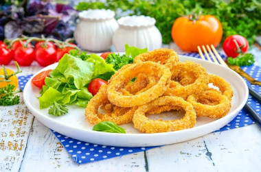 Луковые кольца в аэрогриле
