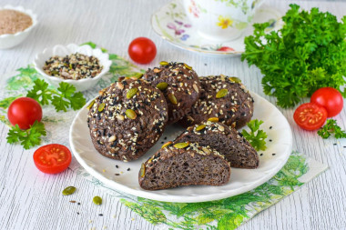 Булочки из псиллиума