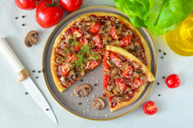 Пицца в аэрогриле