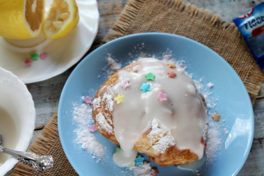 Помадка для кулича без яиц