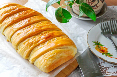 Кулебяка с мясом