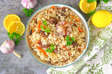 Плов в аэрогриле  ароматный и рассыпчатый, как в казане