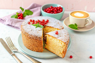 Воздушный бисквит для торта