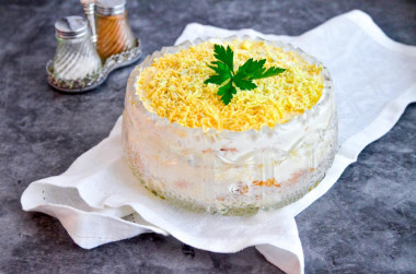 Салат Нежность с сыром