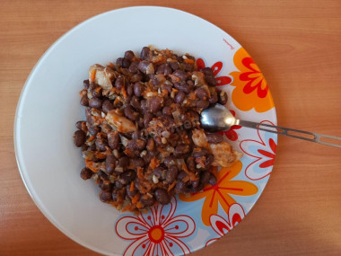 красная фасоль со свининой