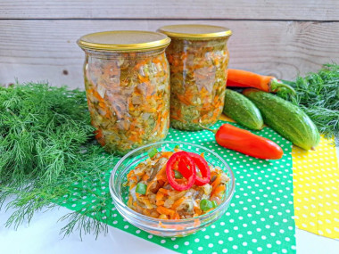 Домашний рассольник без перловки на зиму в банках