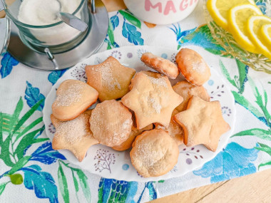 Печенье на дрожжах в духовке