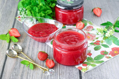 Домашний клубничный джем с пектином на зиму