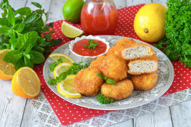Наггетсы из куриного фарша