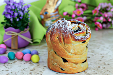 Кулич краффин пасхальный