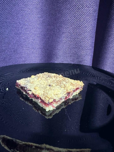 Пирог из песочного теста крошка