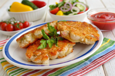 Куриные котлеты нежные