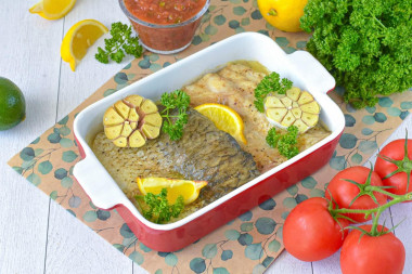 Филе карпа в духовке
