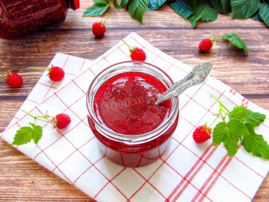 Малина с сахаром без варки на зиму
