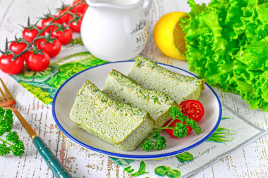 Зеленый омлет