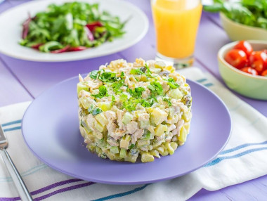 Салат Париж на скорую руку