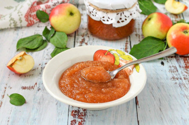 Повидло из яблок на зиму через мясорубку
