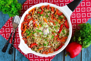 Плов с фаршем