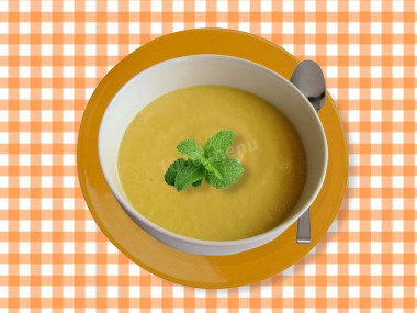 Пюре из кабачков с молоком