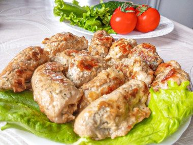 Крученики из свинины с грибами